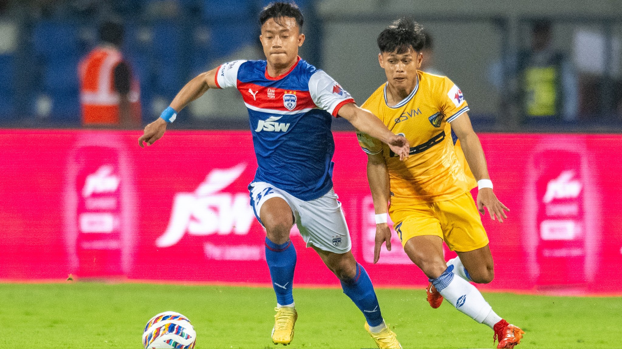 Bengaluru FC vs Chennaiyin FC. in ISL clash