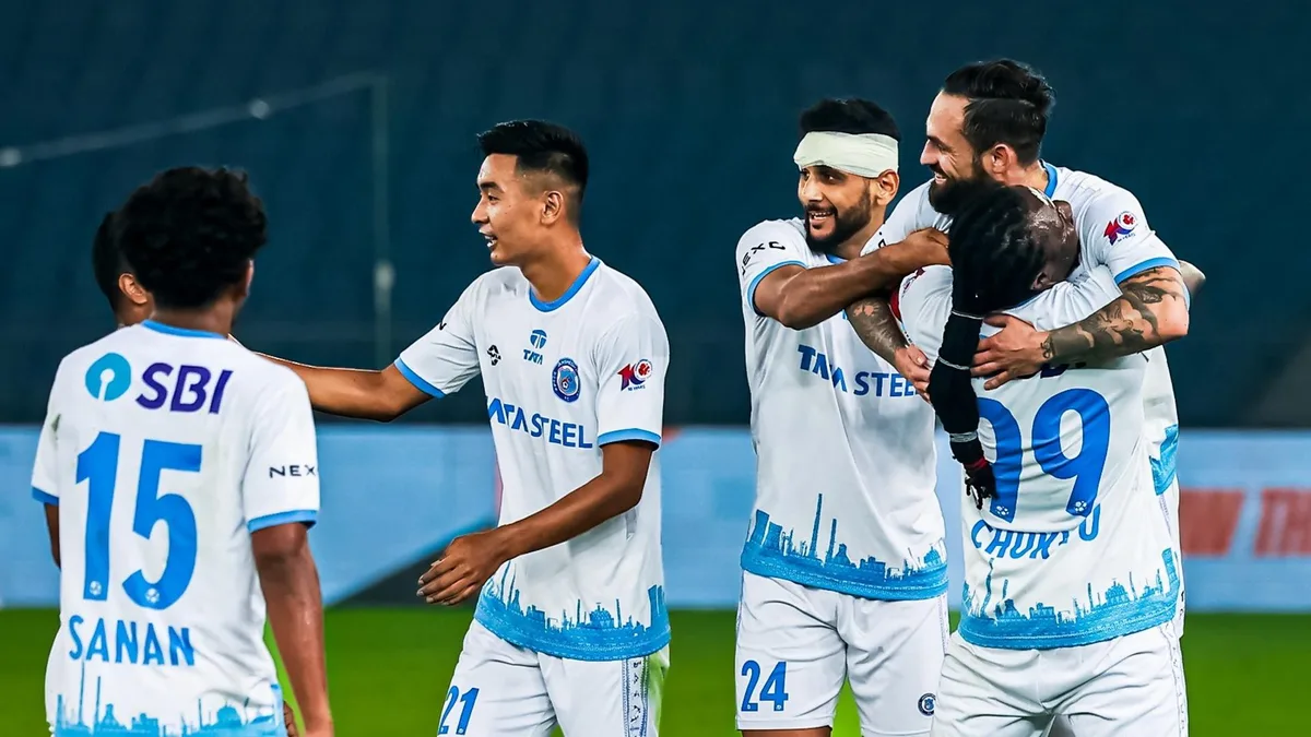 Jamshedpur FC dominated Punjab FC by 4-0 in ISL clash