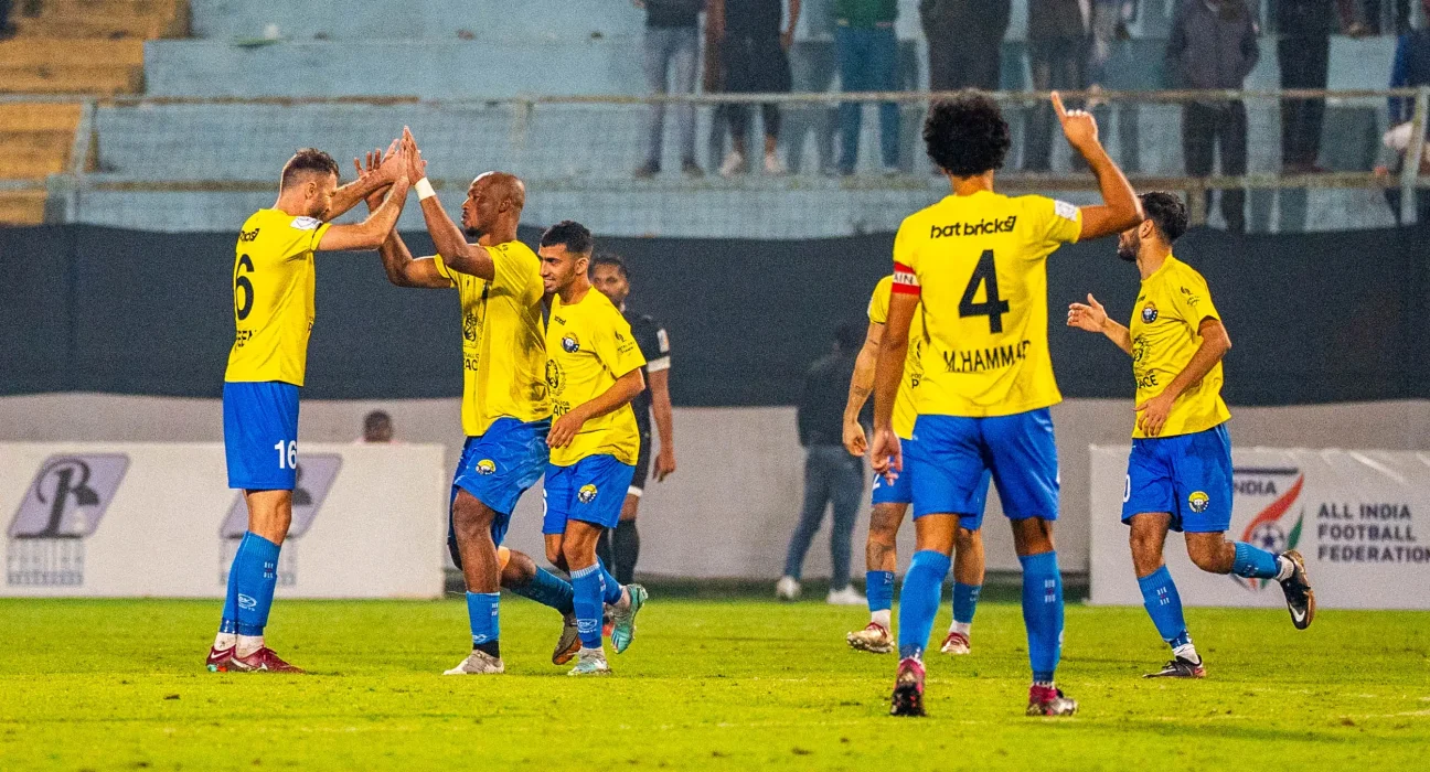 Mohammedan Sporting vs Real Kashmir in I League