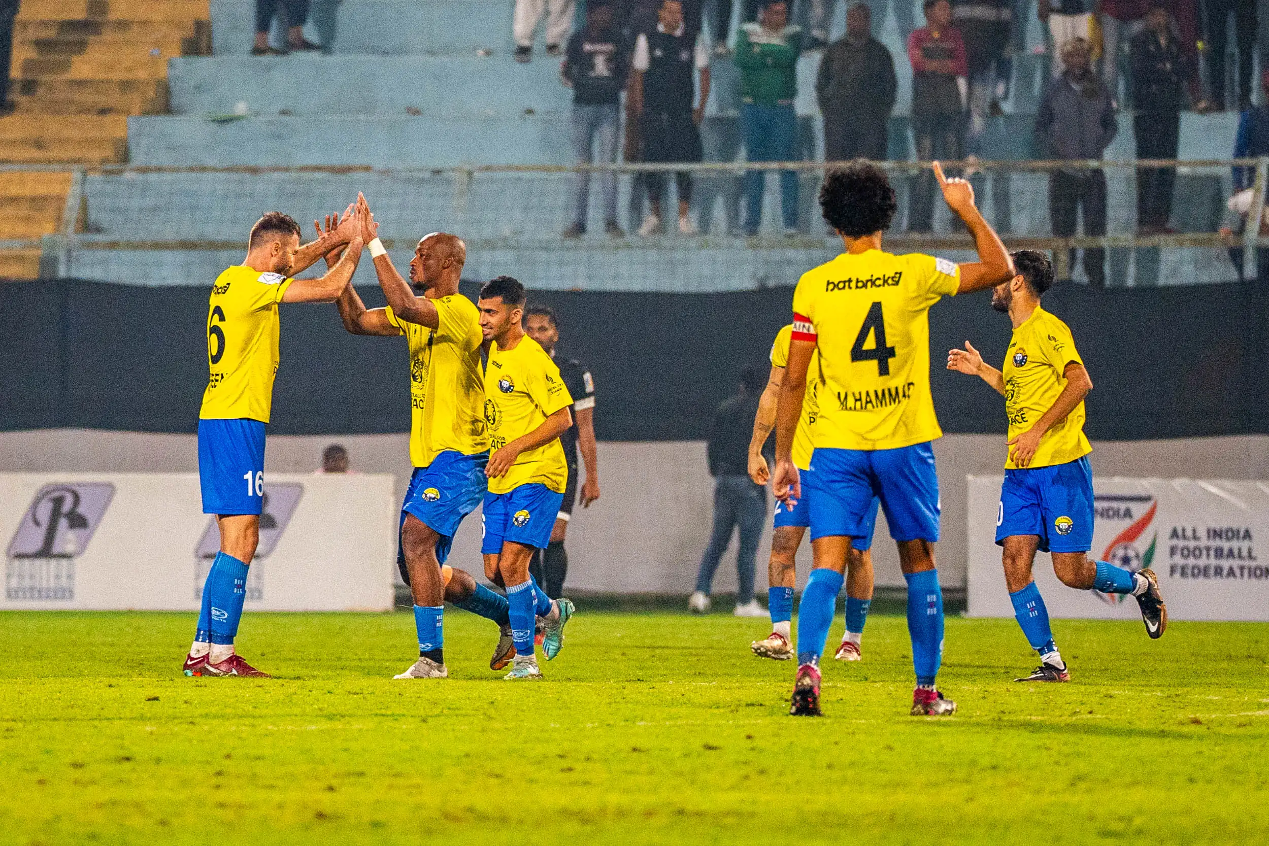 Mohammedan Sporting vs Real Kashmir in I League