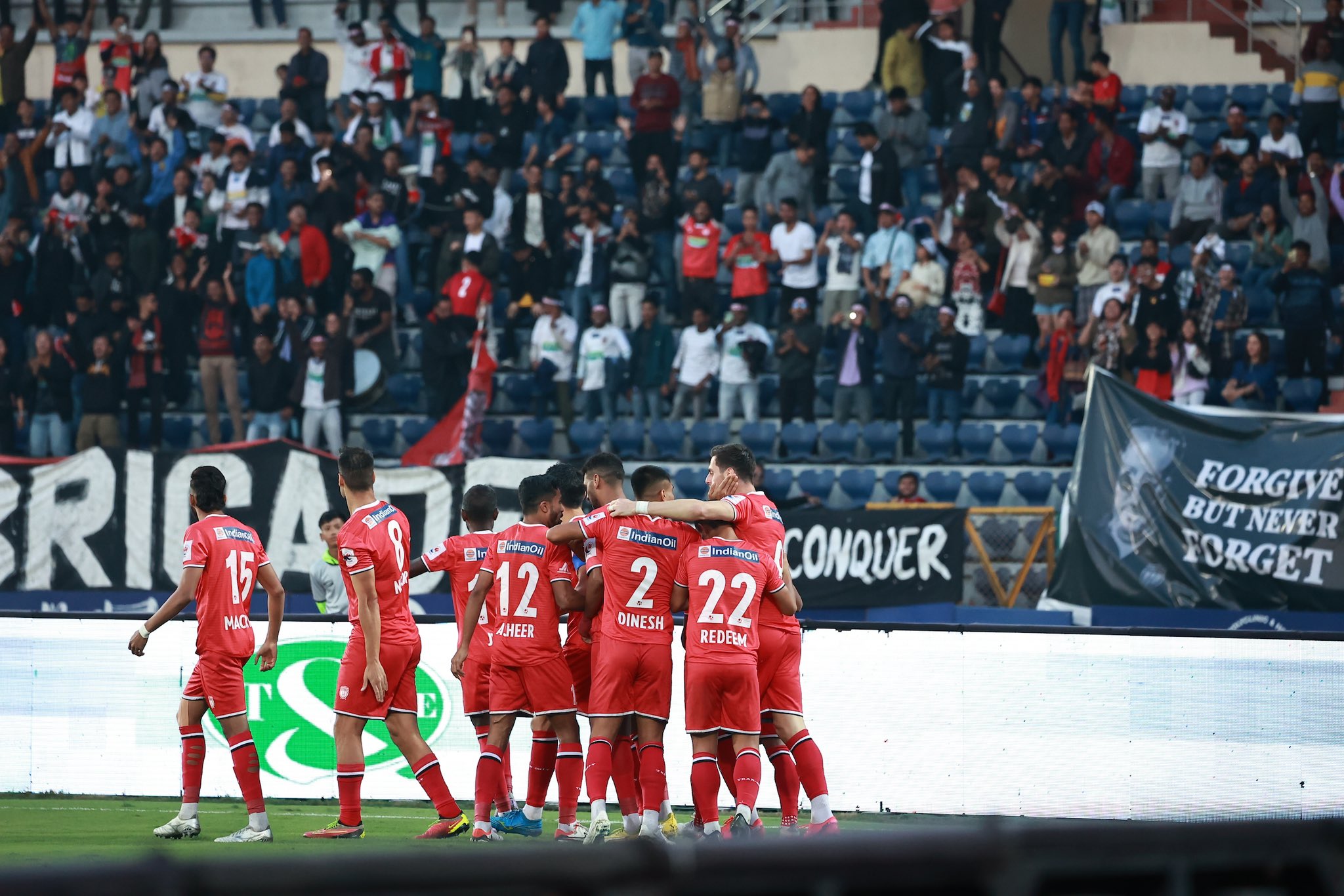 NorthEast United FC clinched thrilling victory over East Bengal FC in ISL