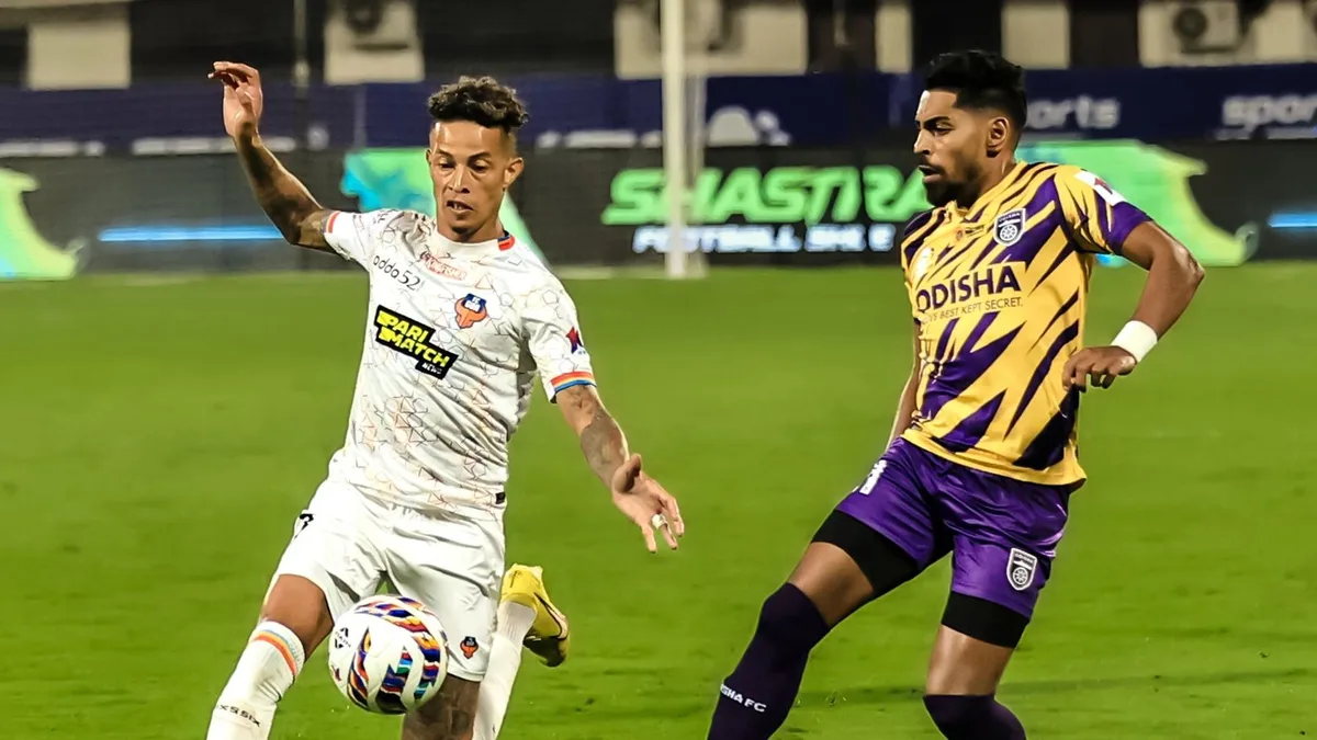 Odisha FC vs FC Goa in ISL clash