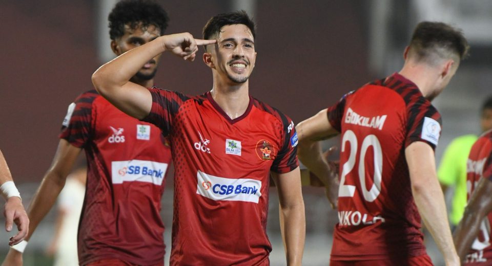 Gokulam Kerala FC v Aizawl FC a thrilling encounter.