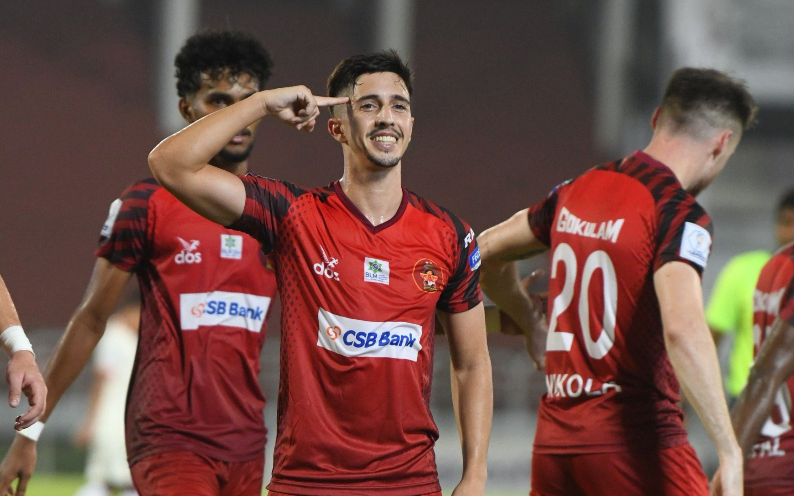 Gokulam Kerala FC v Aizawl FC a thrilling encounter.