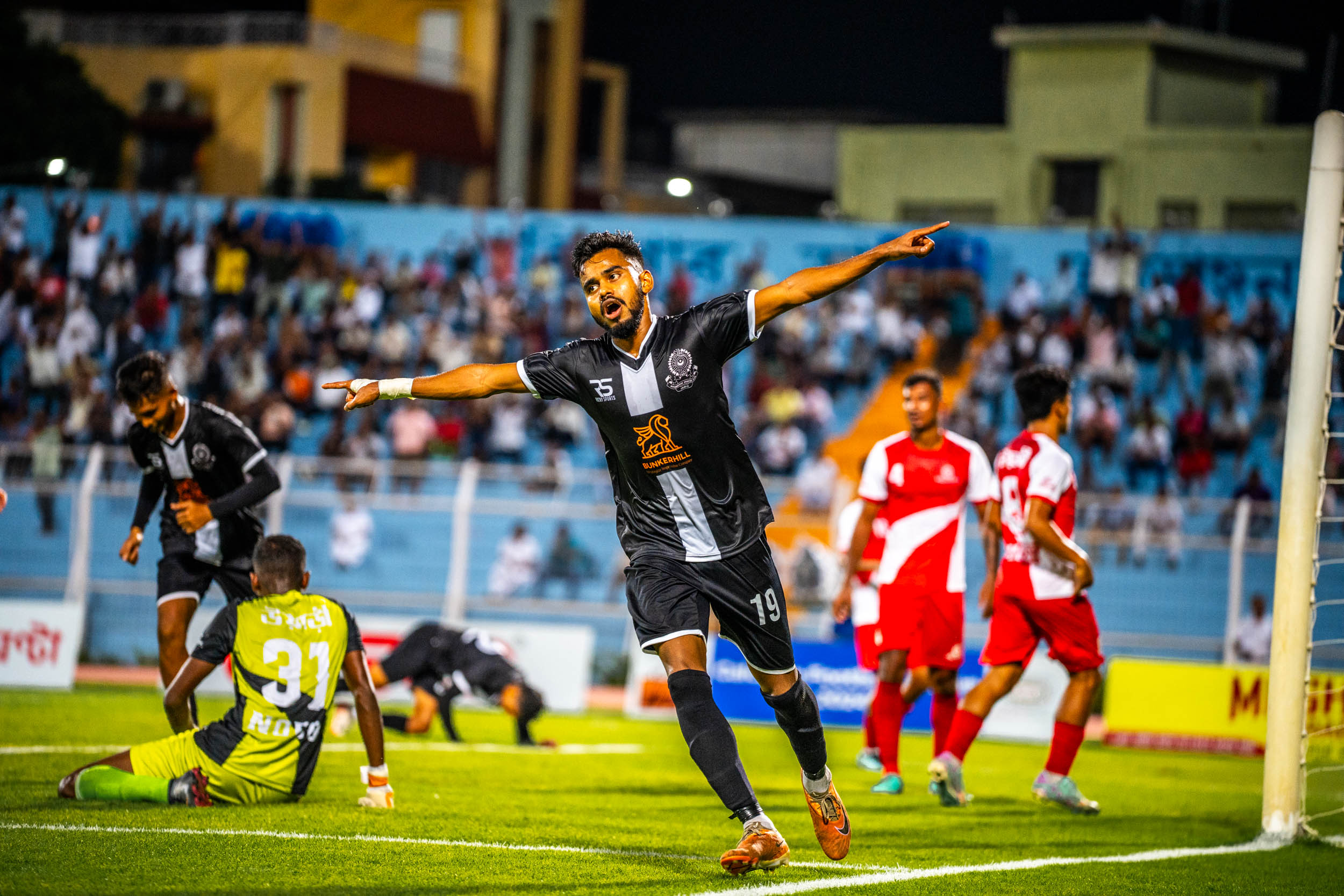 Mohammedan SC Sajal Bag in Calcutta Football League