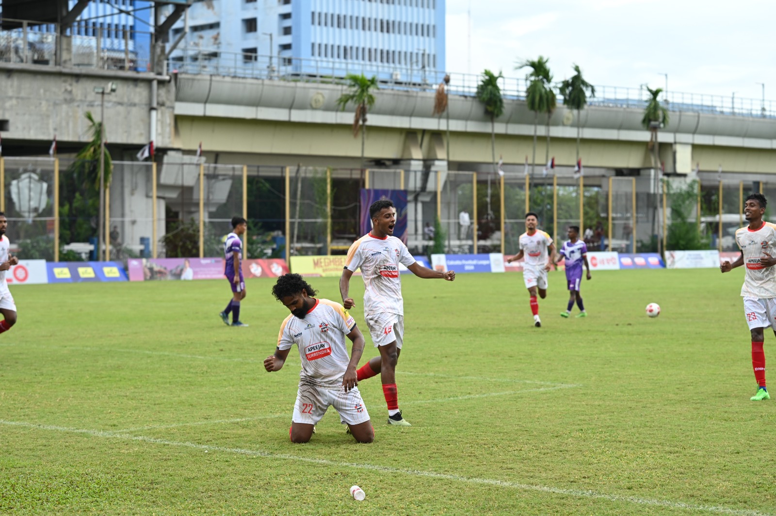 Diamond Harbour FC vs United Sports Club in CFL 2024 clash