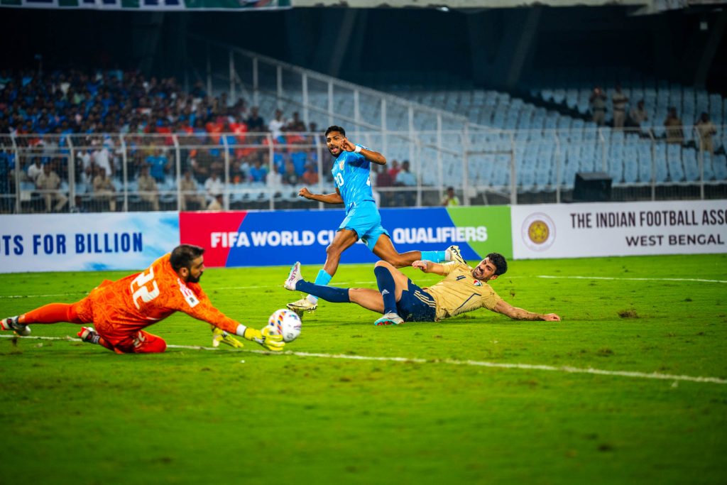 Rahim Ali's missed shot against Kuwait