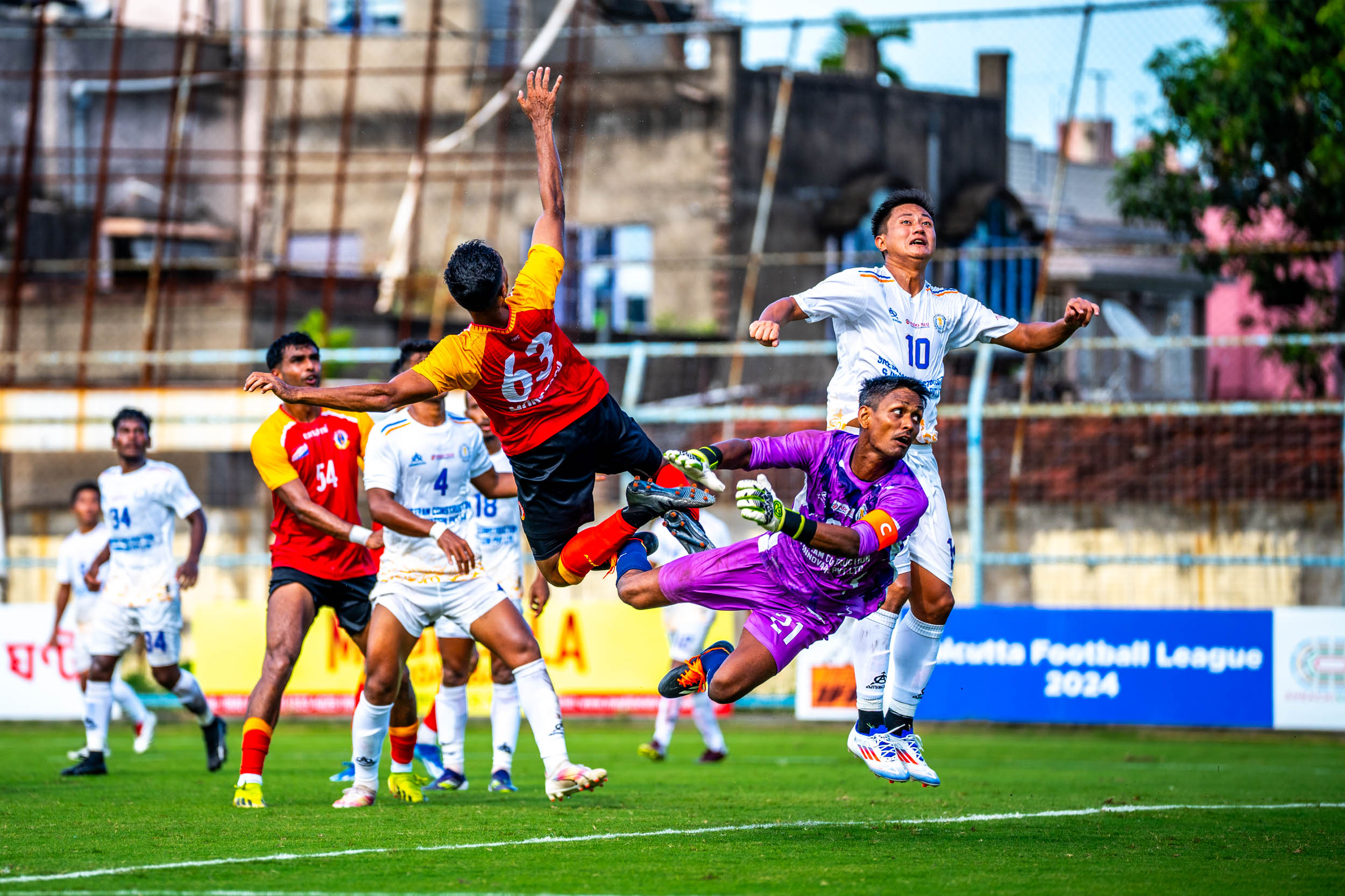 East Bengal FC vs Calcutta Customs in CFL 2024