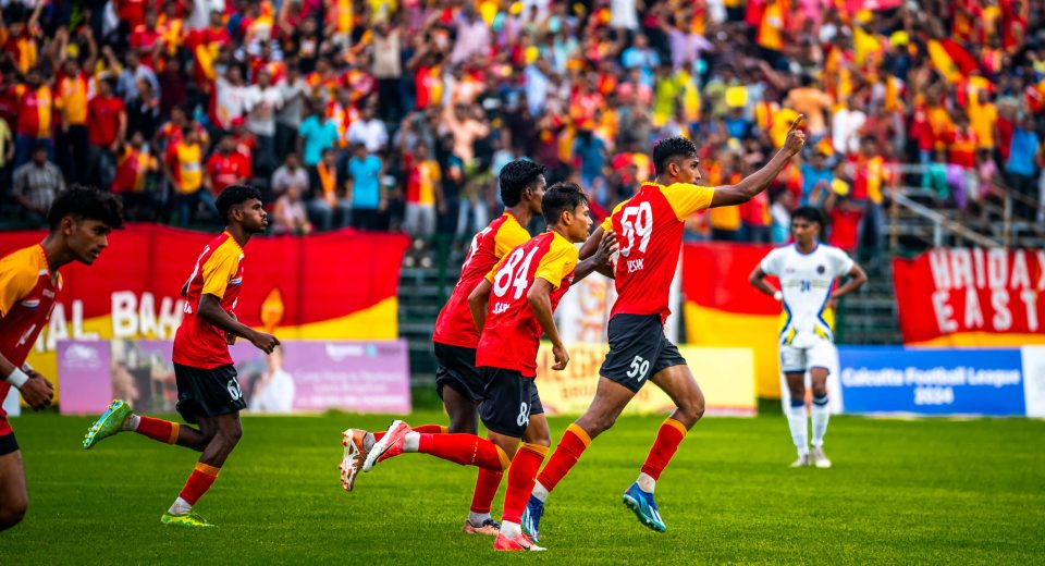 East Bengal FC vs George Telegraph in CFL 2024