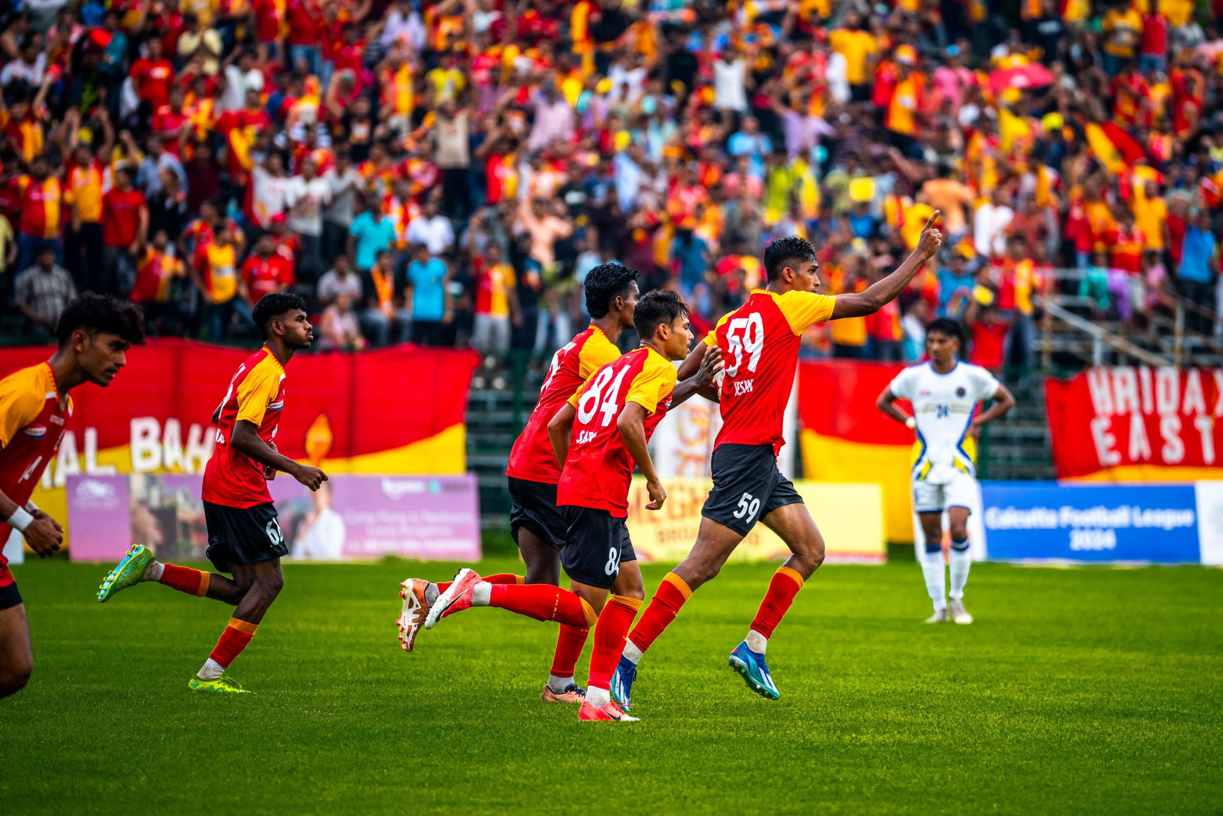 East Bengal FC vs George Telegraph in CFL 2024