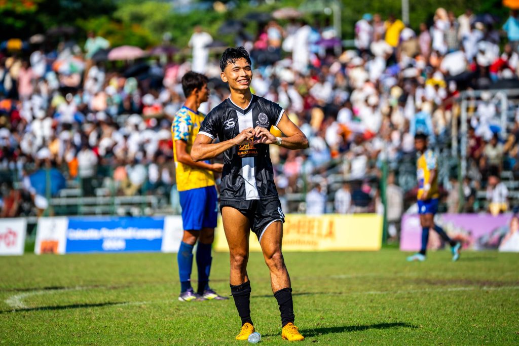 Robinson Singh of Mohammedan SC scored 1st goal against Southern Samity in CFL2024