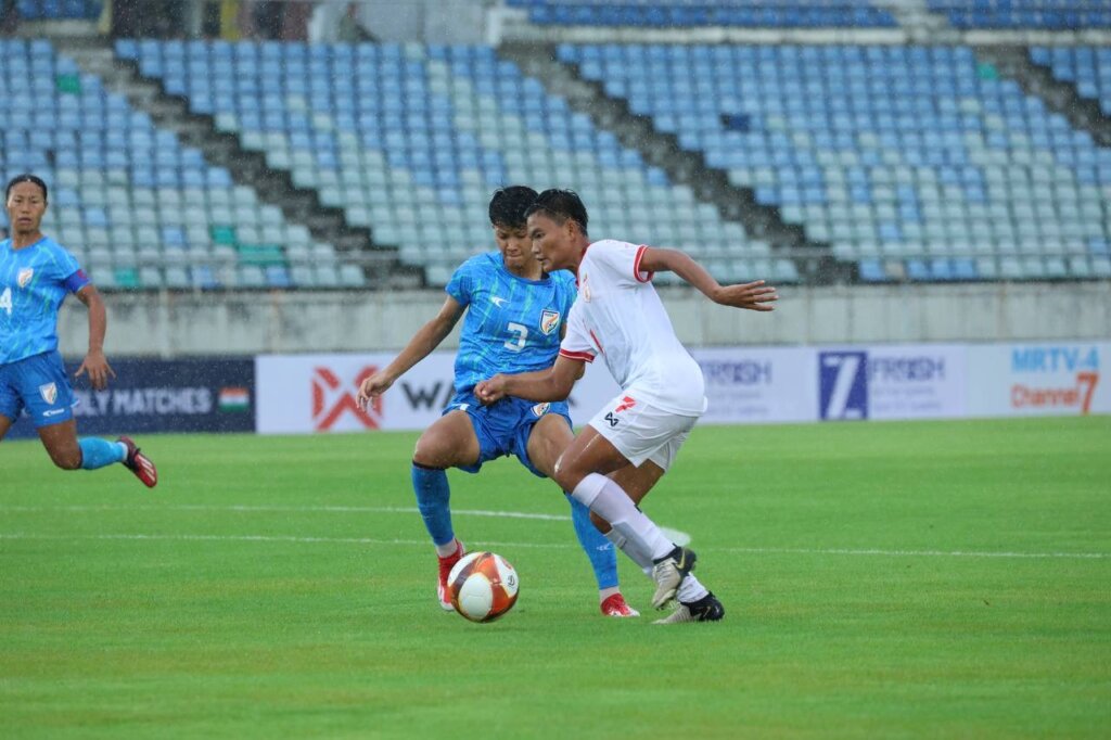 Indian senior women vs Mayanmar Senior Women friendly