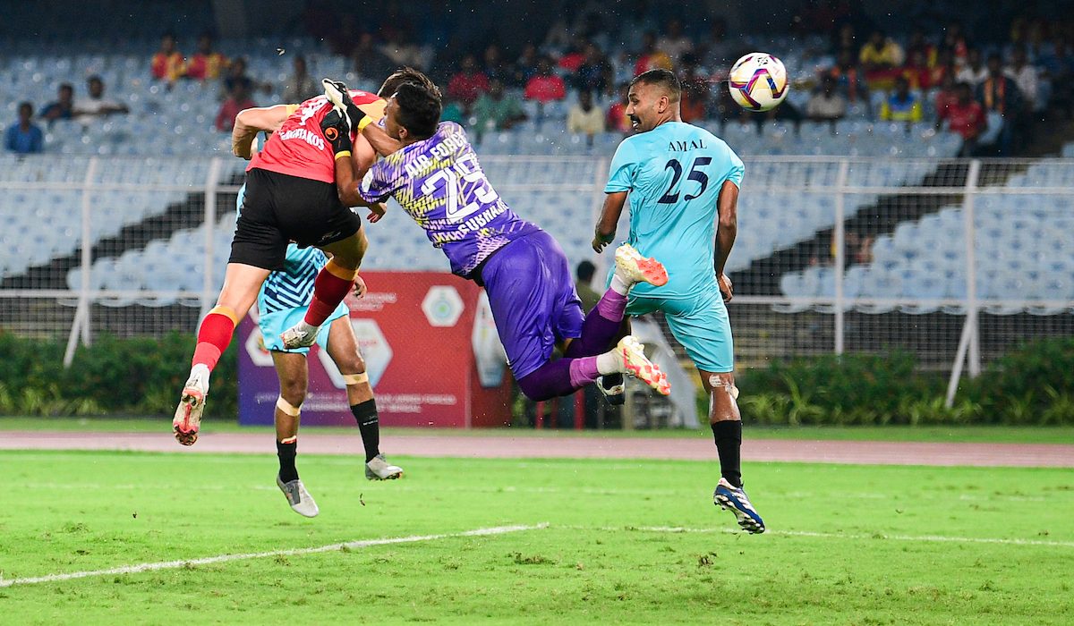 East Bengal FC vs IAFFT in Durand Cup