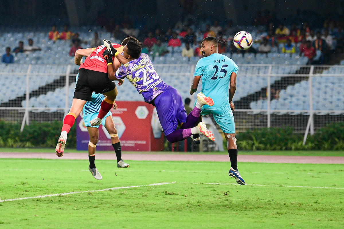 East Bengal FC vs IAFFT in Durand Cup