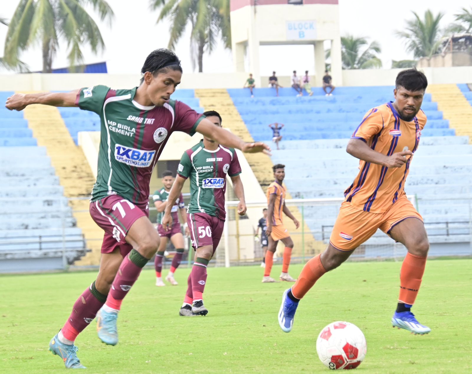 Mohun Bagan Super Giant vs Tolly Gunge AGragami in CFL2024