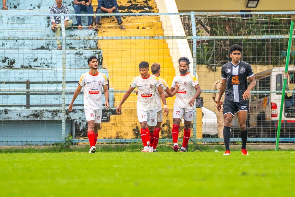 Joby Justin of DIamond Harbour FC scored against Mohammedan SC in CFL 2024