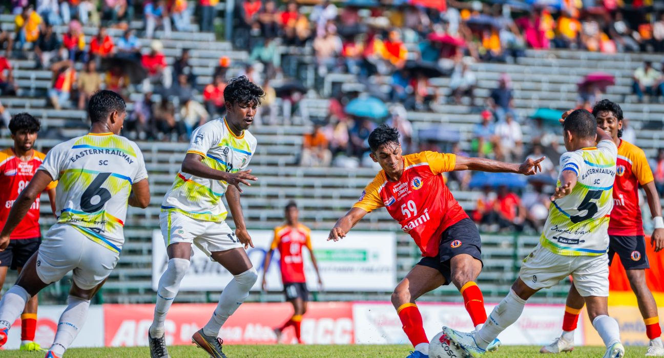 East Bengal FC vs Eastern Railway FC in CFL 2024
