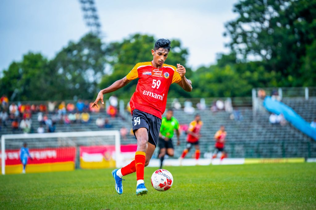 Jesin TK Man of the Match against Eastern Railways in CFL 2024
