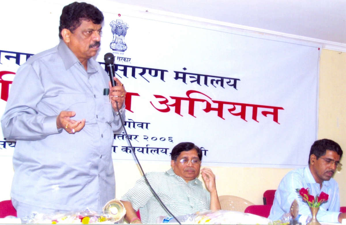 Shri Churchill Alemao patron of Churchill Brothers FC