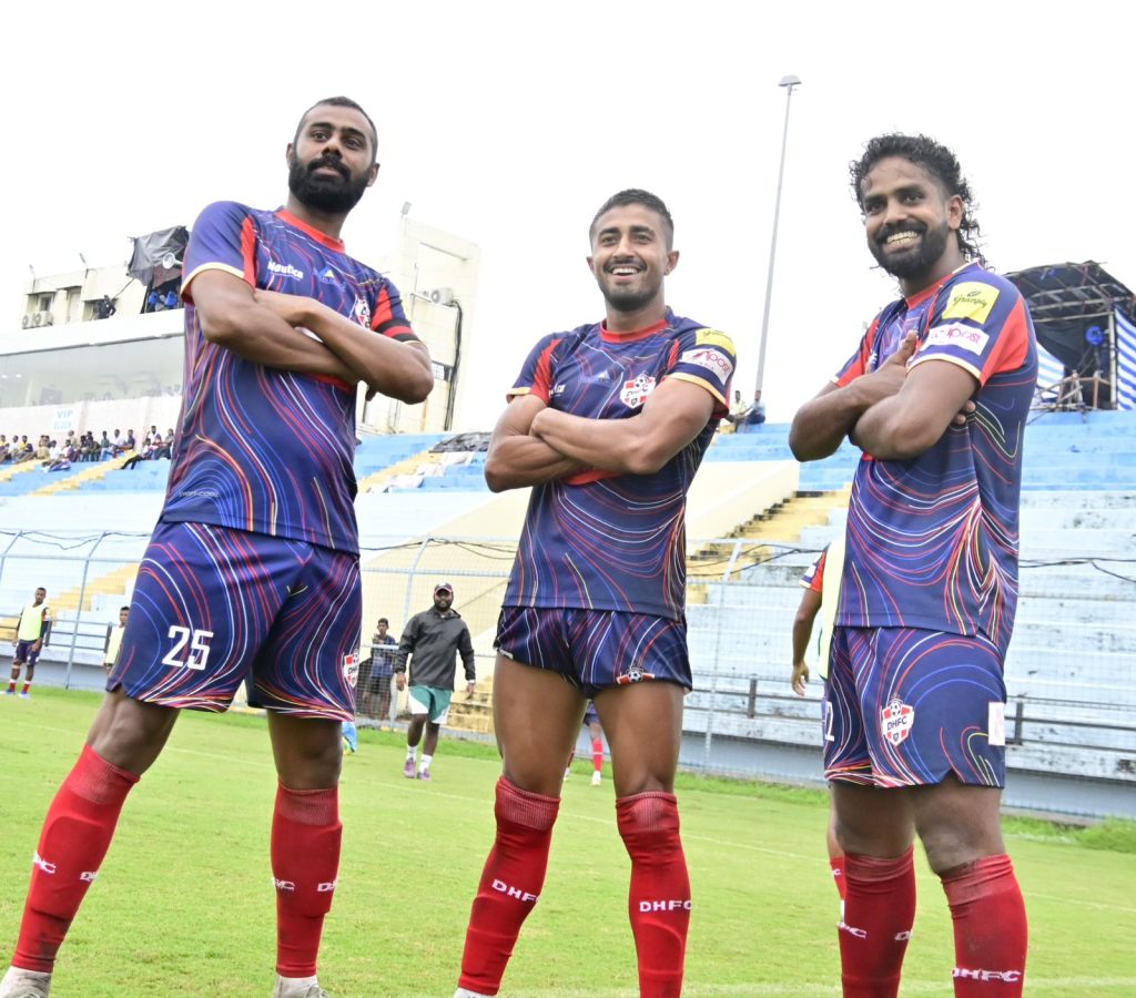 DHFC's heroes of match against Kalighat MS in CFL 2024