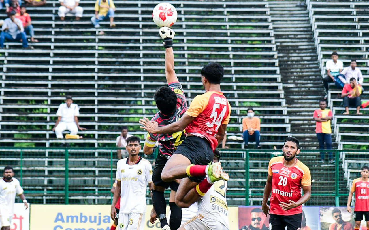 East Bengal FC vs Asos Rainbow in CFL 2024