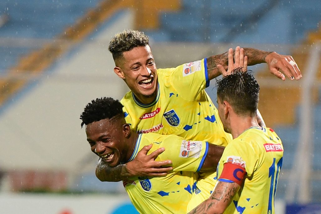 Peprah of KBFC scored hattrick against Mumbai City in Durand Cup 2024