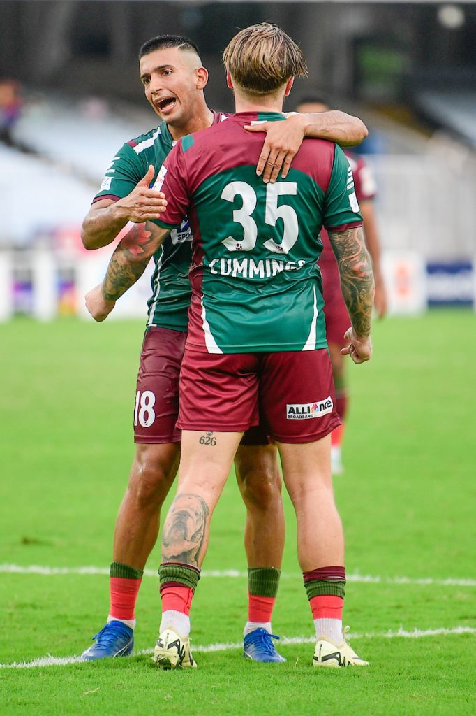 Cummins after scoring 2nd goal against IAFFT in Durand Cup 2024