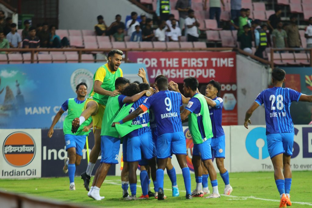 Punjab FC after equalizing against Mohun Bagan SG in Durand Cup 2024 Quarter Final
