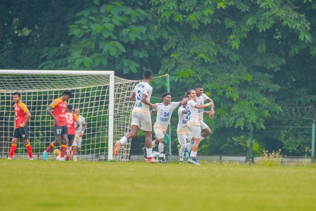 Calcutta Customs scored against East Bengal FC in CFL 2024