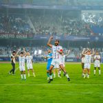 Kerala Blasters Triumph 2-1 Over Mohammedan SC in Heated Clash at Kishore Bharati Krirangan