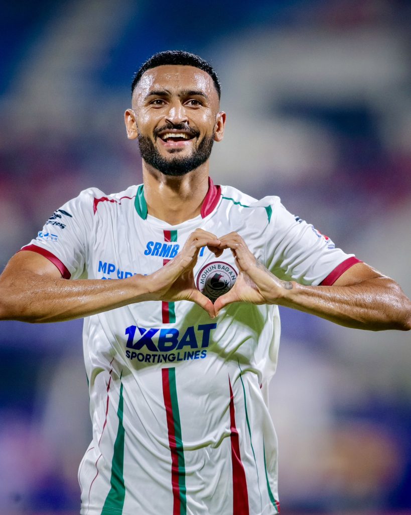 Manvir Singh after scoring against Odisha FC in ISL 2024-25