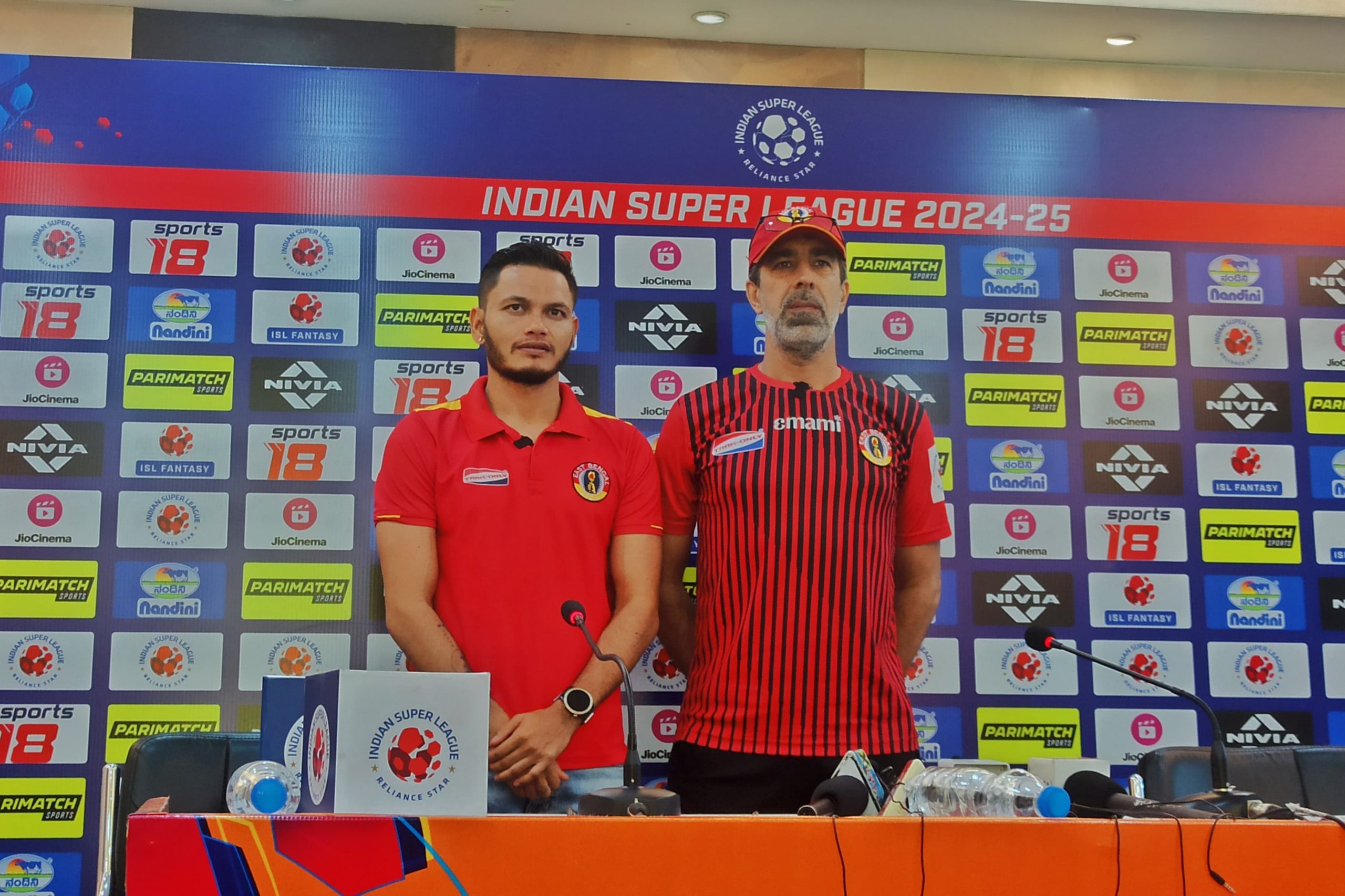 East Bengal FC vs Jamshedpur FC press conference before ISL clash on 21st December