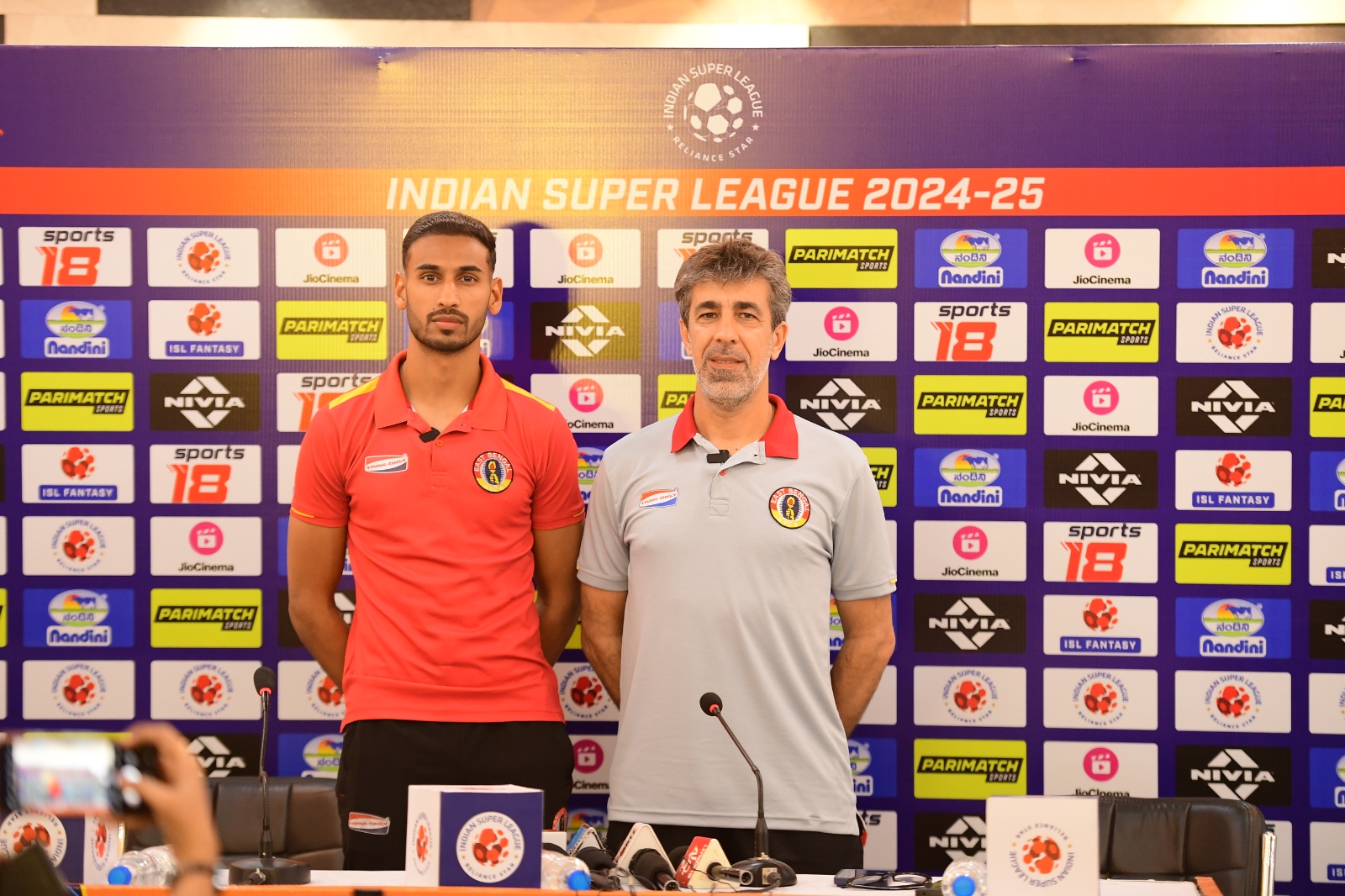 East Bengal FC vs Punjab FC press conference before ISL clash