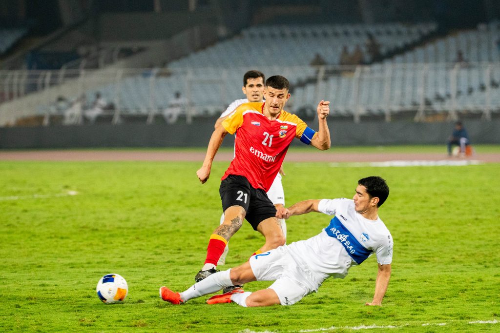 East Bengal FC vs Arkadag FK in AFC Challange League clash