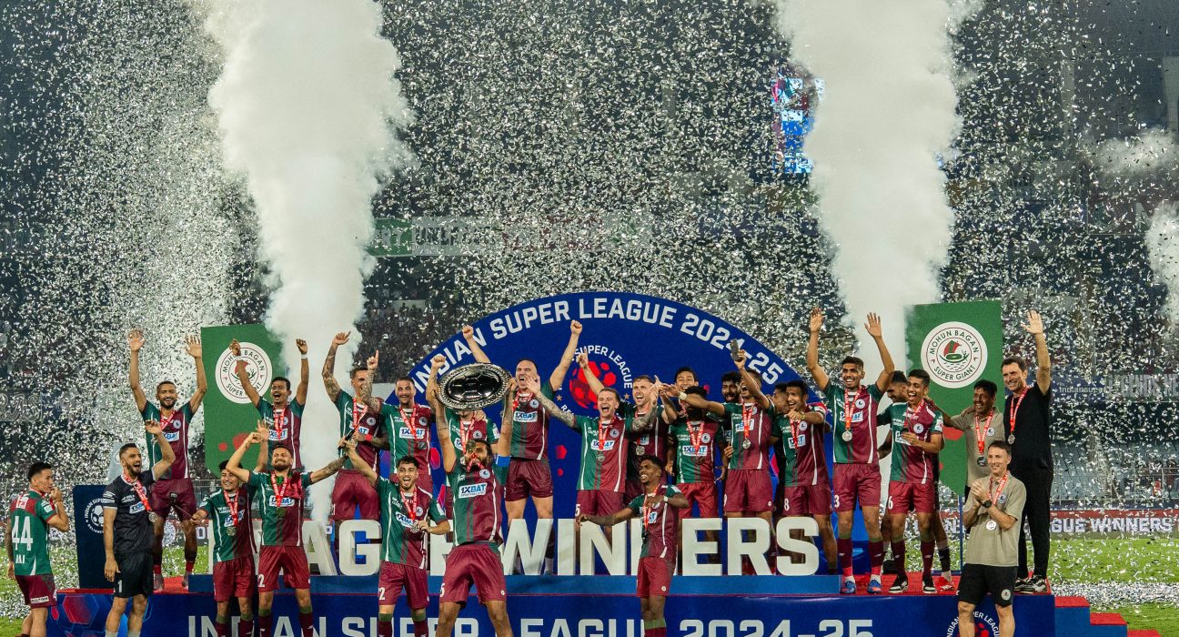 Mohun Bagan SG with ISL League Shield 2024-25
