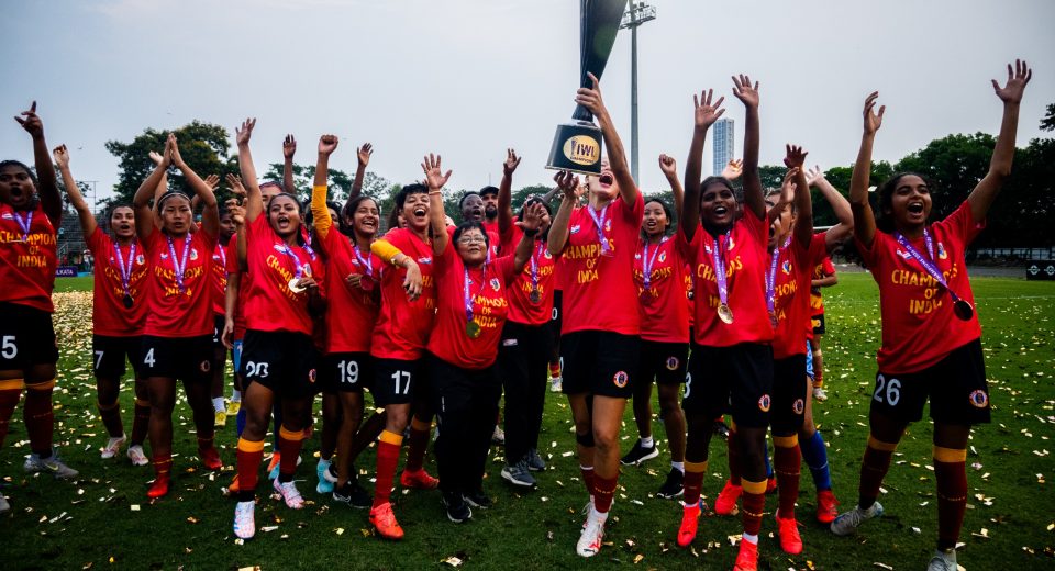 East Bengal FC Woman's team won IWL 2024-25 title