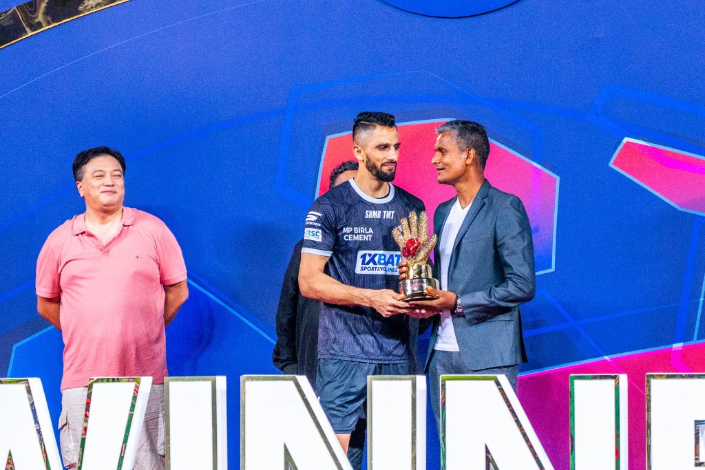 Vishal Kaith was awarded the Golden Glove of the ISL 2024–25 season
