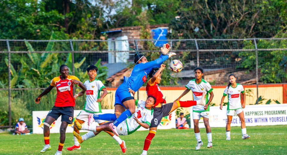 Sribhumi FC vs East Bengal FC in IWL 2024-25 clash