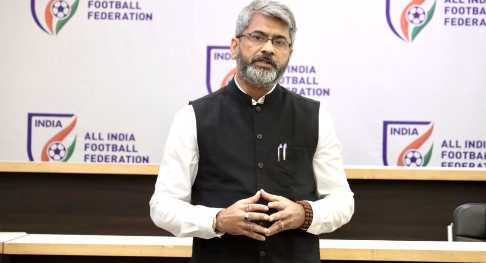 AIFF President Mr. Kalyan Chaube
