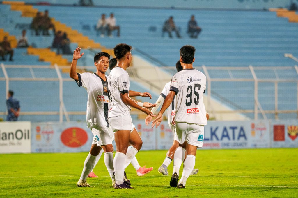 Maxion of Mohammedan SC scored the 2nd goal of the match