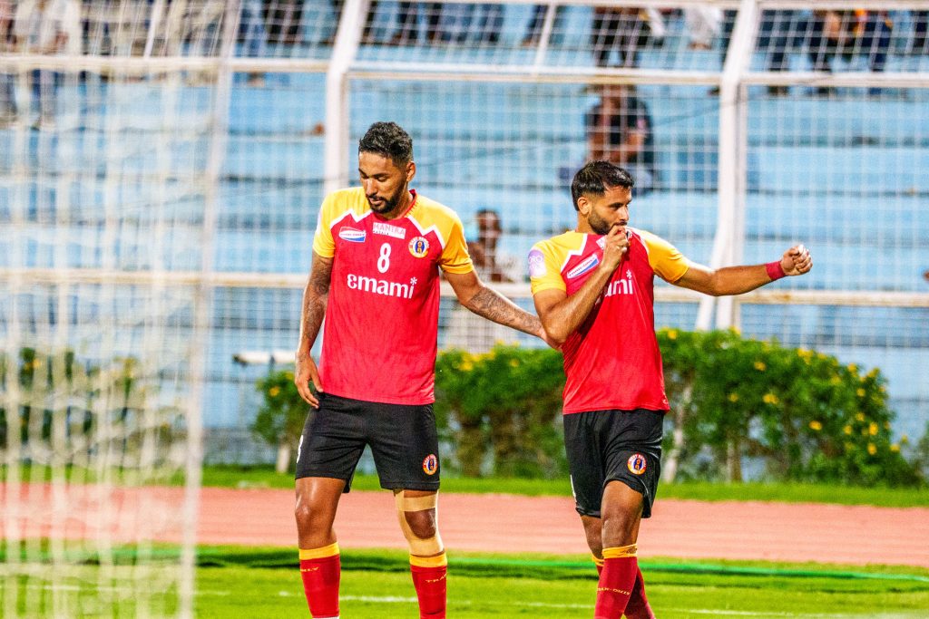 Anwar Ali scored the 3rd goal for East Bengal
