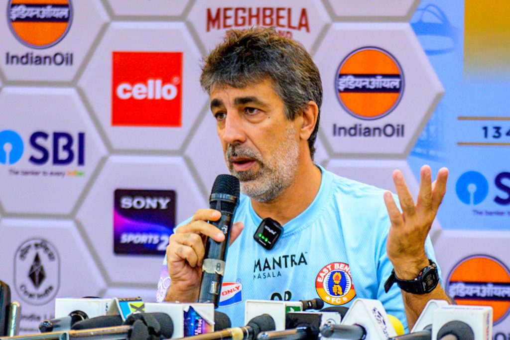 Oscar Bruzon coach of East Bengal FC