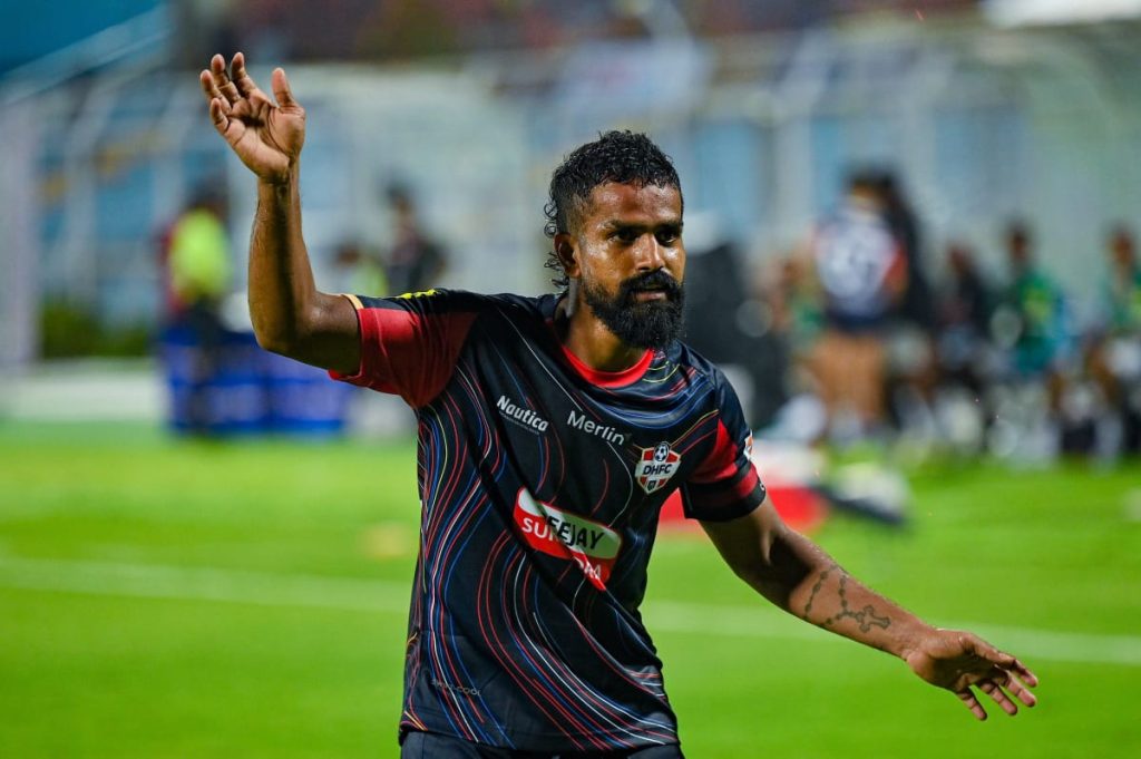 Joby Justin scored a goal against BSF in Durand Cup 2025