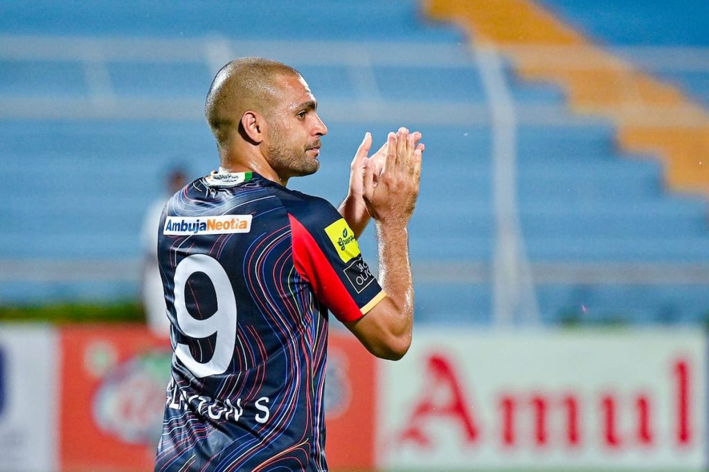 Clayton Silveira of Diamond Harbour FC scored 4 goals against BSF in Durand Cup 2025