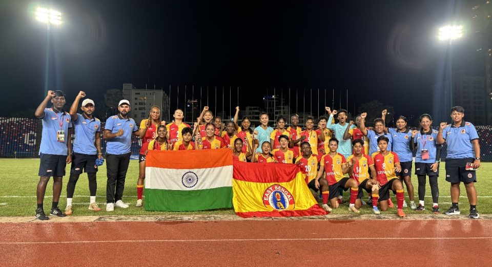 East Bengal FC defeted Kitchee FC topped Group E to qualify for AFC Women Champions League Group Stage