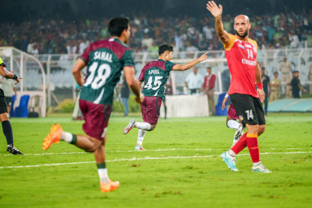 Apuia after equalizing the score