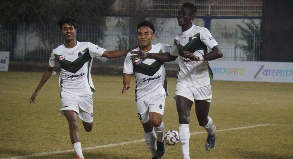 Sundarban Auto Bengal FC secured a hard-fought 1–0 away win over JHR Royal City FC