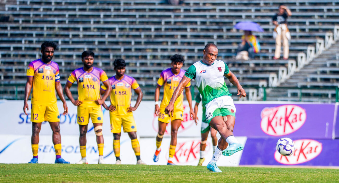 North 24 Parganas take a crucial 1–0 advantage after a gritty semi-final first leg win over JHR Royal City