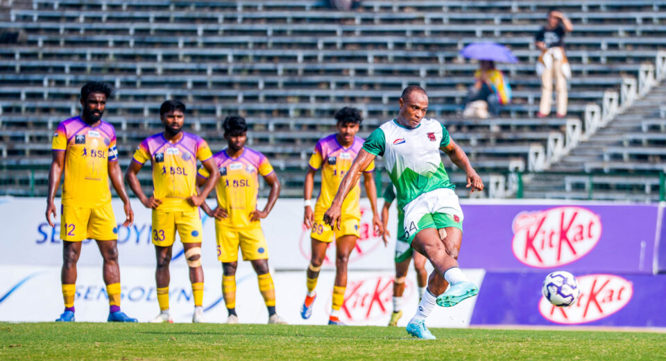 North 24 Parganas take a crucial 1–0 advantage after a gritty semi-final first leg win over JHR Royal City