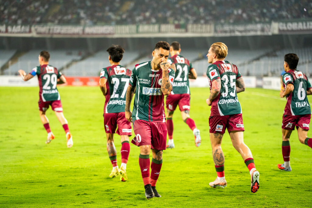 Robson Robinho scored two goals for Mohun Bagan